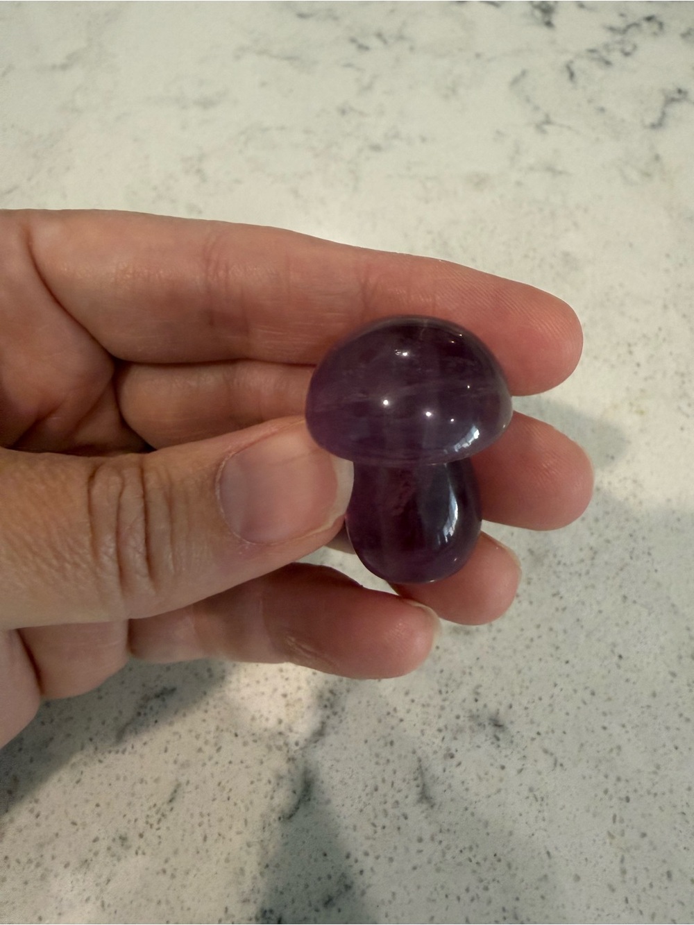 Fluorite Mushroom
